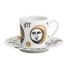 Fornasetti Luxury Gifts | Astronomici Espresso Cup And Saucer