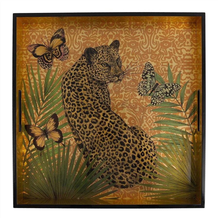 Les Ottomans Trays | Leopard Tray