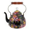 MacKenzie-Childs Kitchen Appliances | Flower Market Enamel Tea Kettle