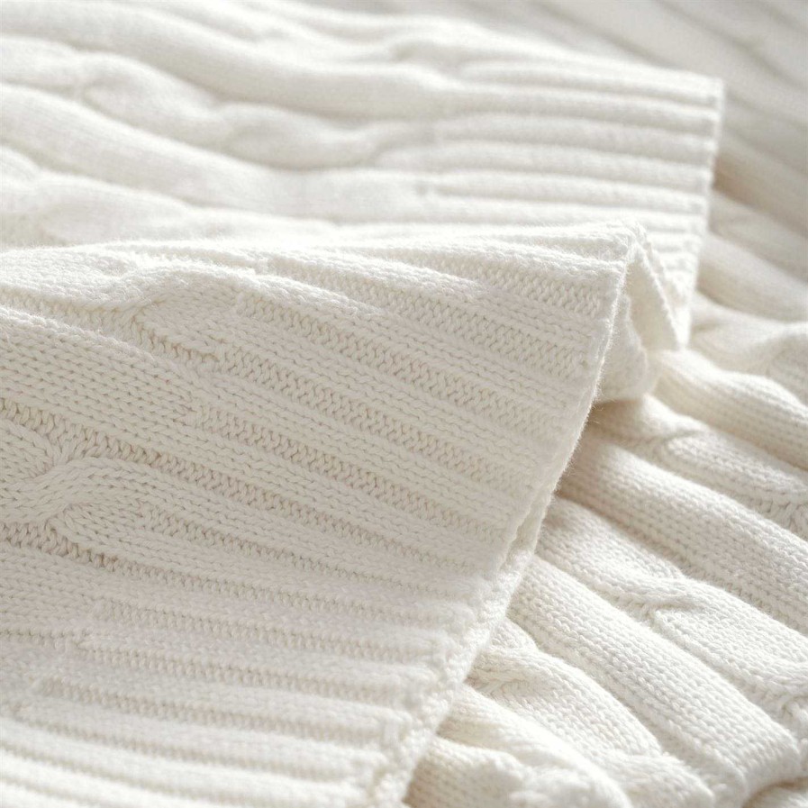 Ralph Lauren Home Throws & Blankets | Cable Knit Throw