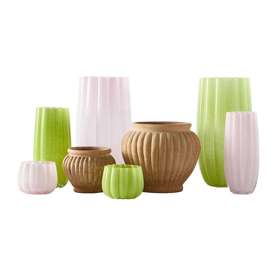 Pols Potten Candle Holders & Accessories | Melon Hurricane - Small