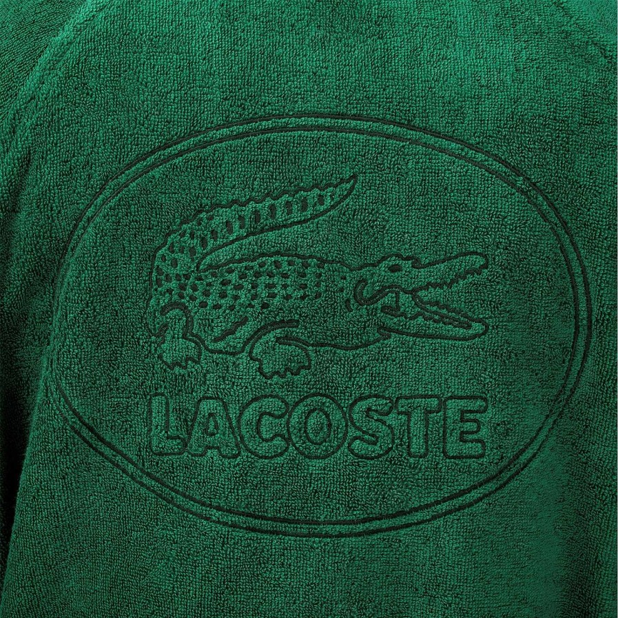 Lacoste Bathrobes & Dressing Gowns | Defile Bathrobe - Vert