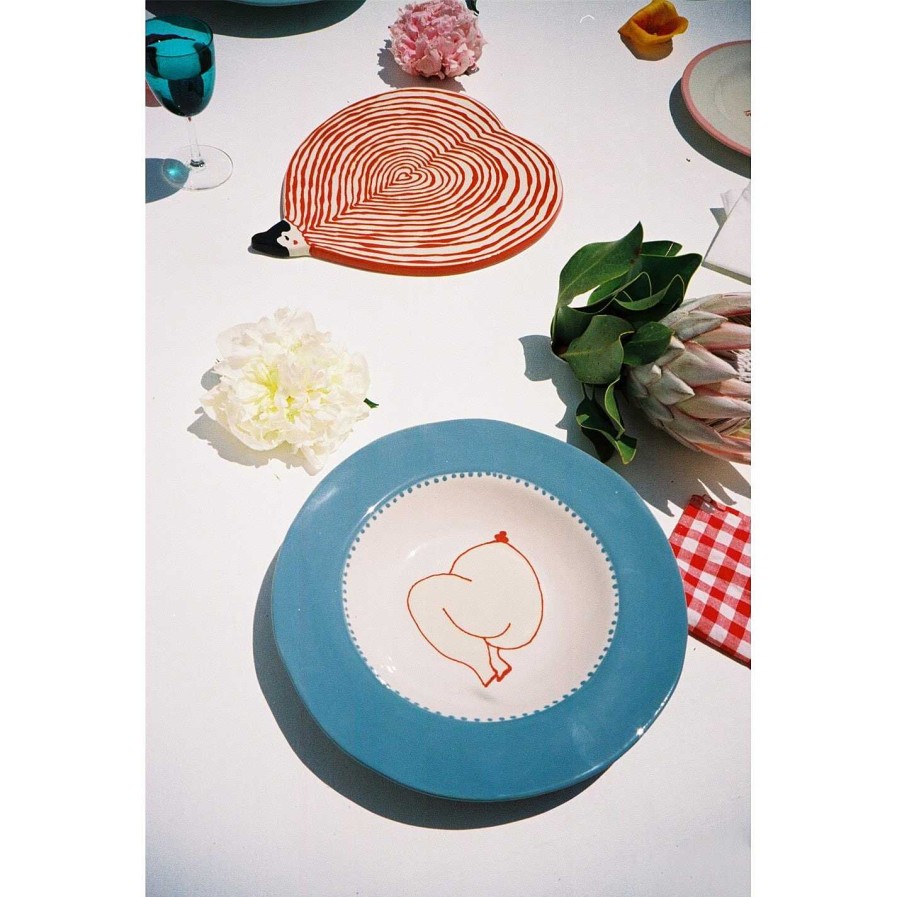 Laetitia Rouget Plates | Peachy Dinner Plate