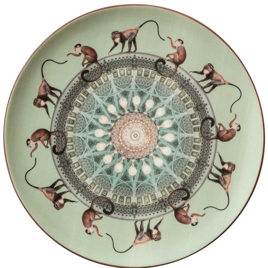 Les Ottomans Plates | Constantinople Porcelain Plate - 21Cm