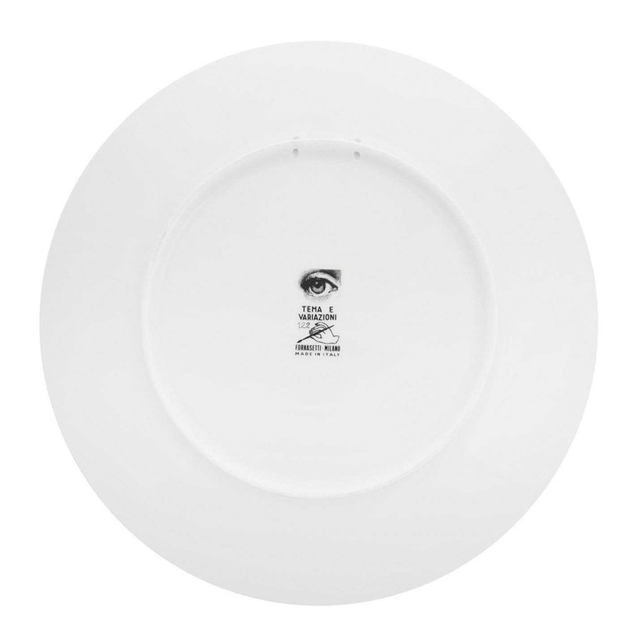 Fornasetti Wall Plates | Tema E Variazioni Wall Plate