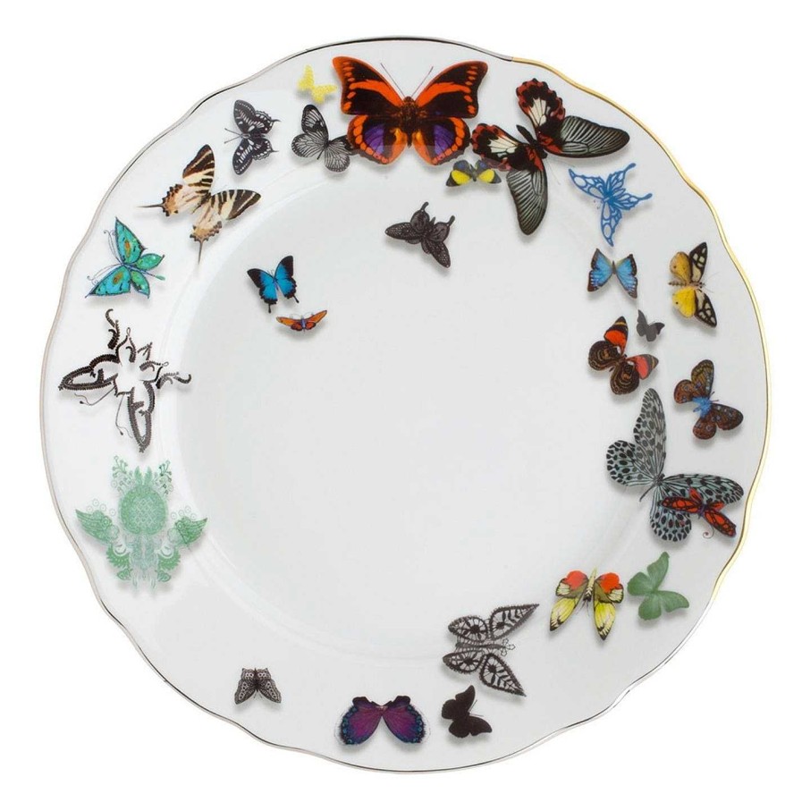 Christian Lacroix Plates | Butterfly Parade Dinner Plate - Set Of 4