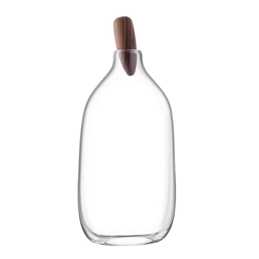 LSA Decanters & Carafes | Float Decanter With Walnut Stopper