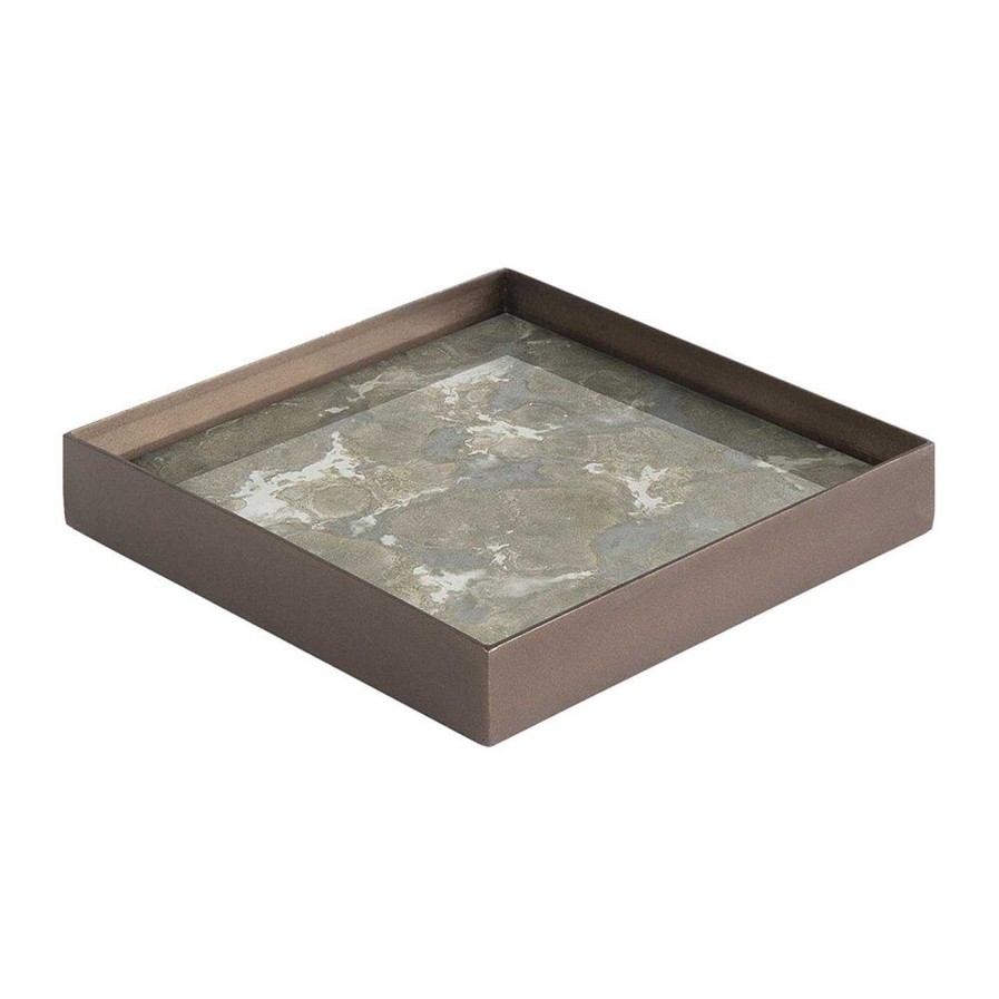 Ethnicraft Trays | Fossil Organic Glass Tray