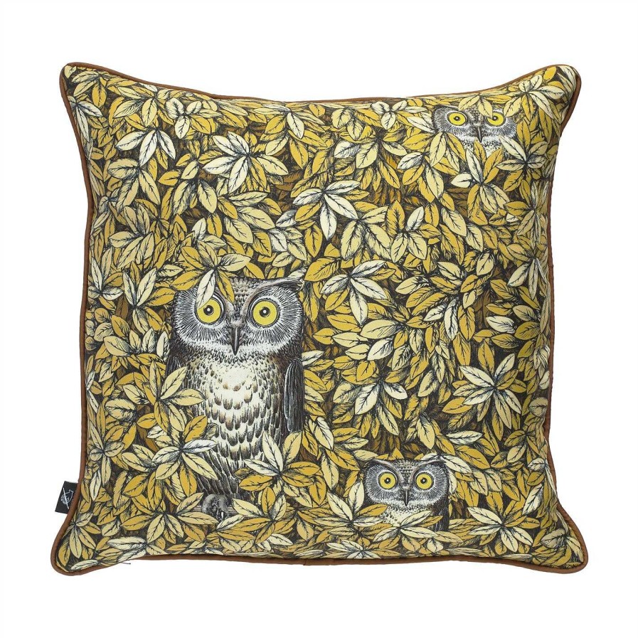 Fornasetti Throws & Blankets | Civette Cushion 45X45Cm