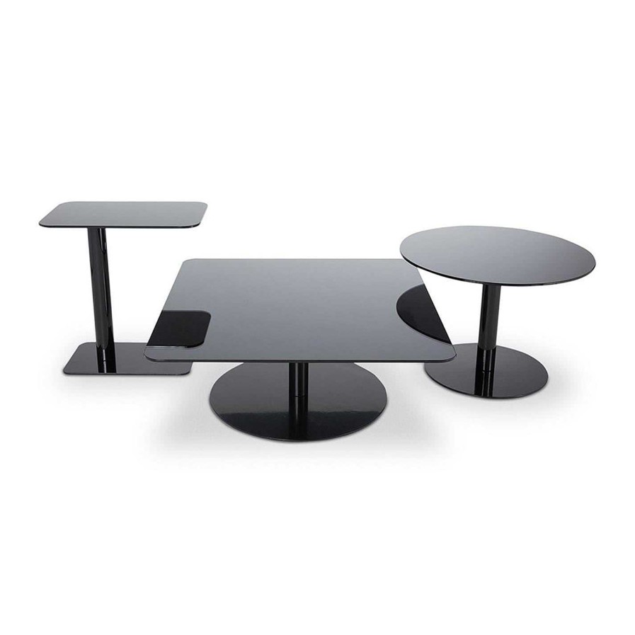 Tom Dixon Coffee Tables | Dixon Flash Square Table - Black