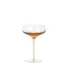 Broste Copenhagen Cocktail Glasses | Amber Cocktail Glass - Set Of 4