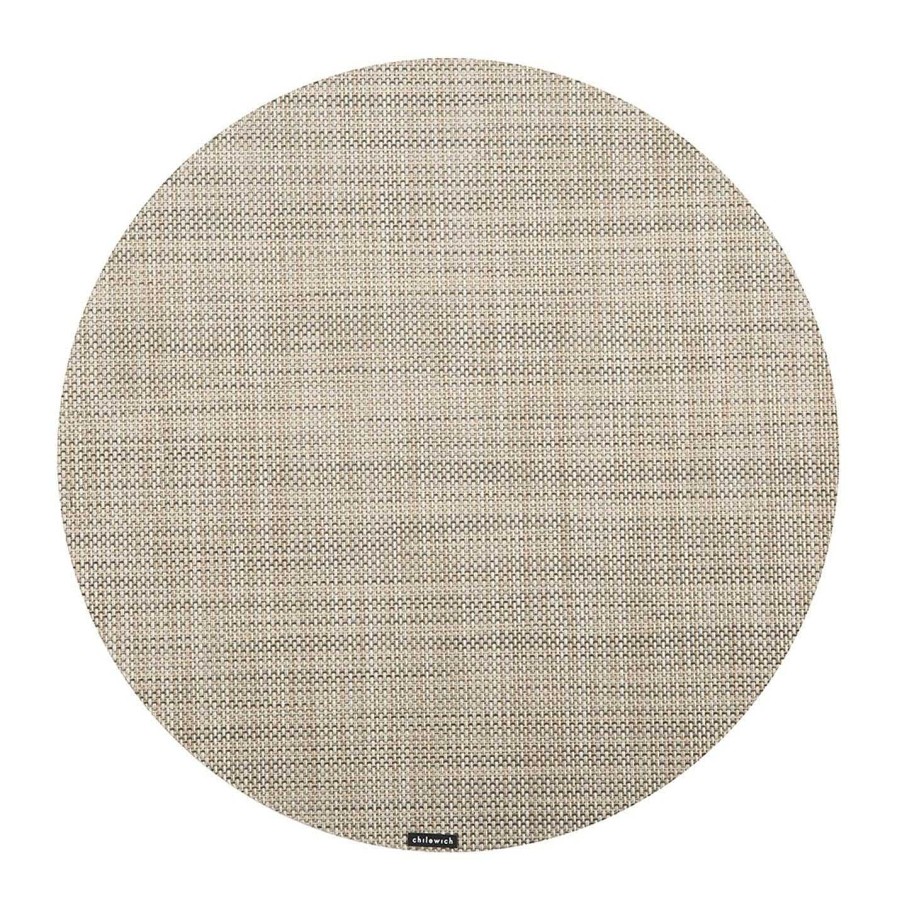 Chilewich Placemats | Mini Basketweave Round Placemat