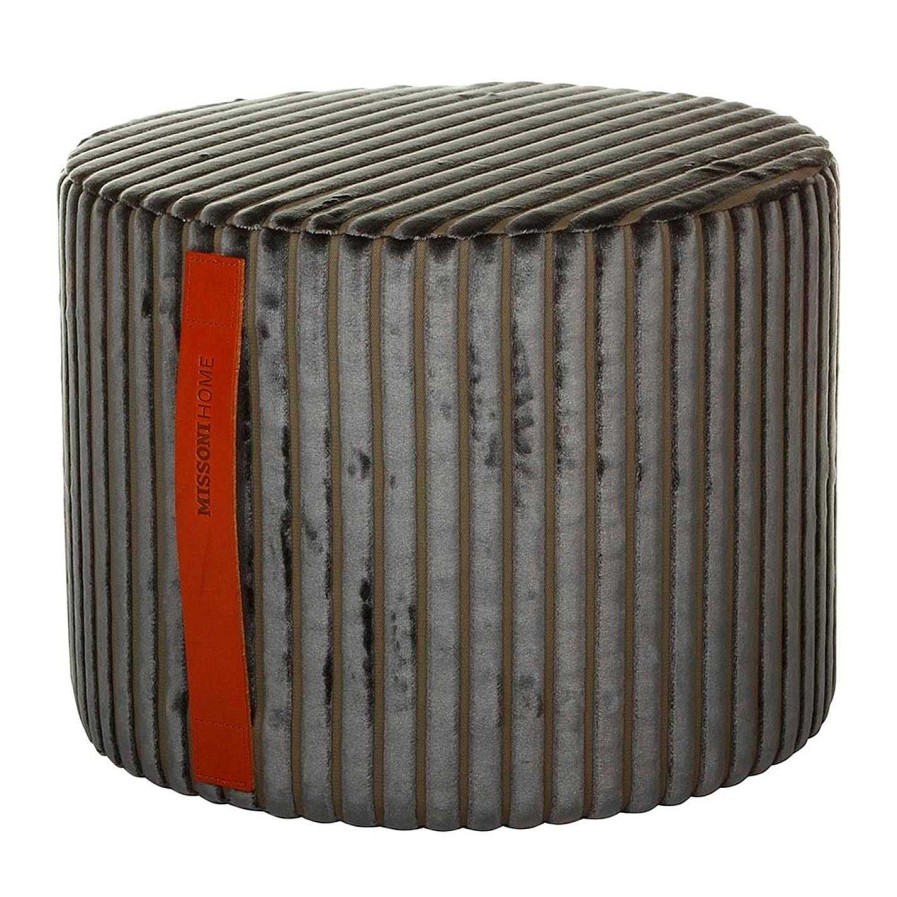 Missoni Home Collection Footstools Ottomans & Poufs | Coomba Pouf - 30X40Cm