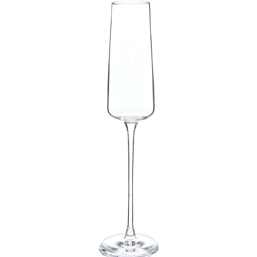 Hotel Collection Champagne Flutes & Saucers | Pembury Champagne Flute