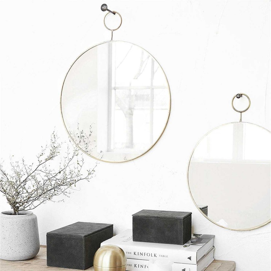 House Doctor Mirrors | Loop Mirror - Brass