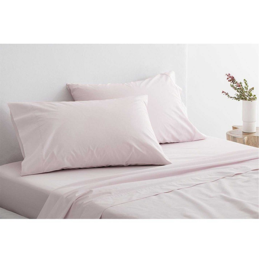 Sheridan Flat & Fitted Bed Sheets | Organic 300Tc Percale Fitted Sheet