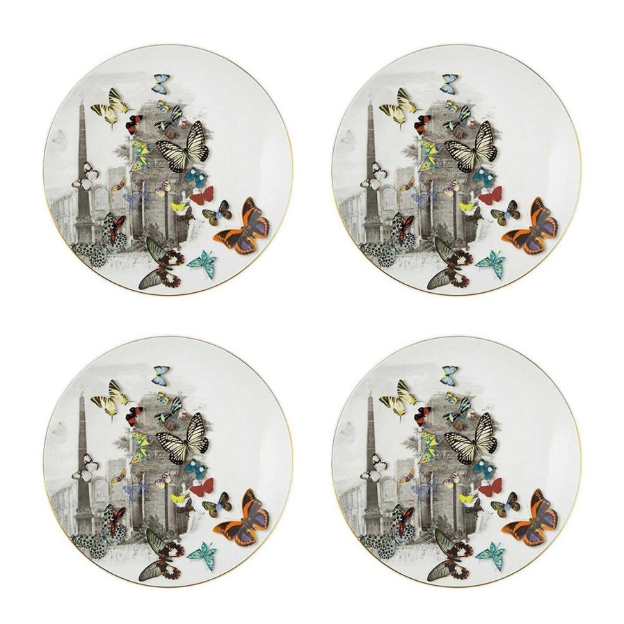 Christian Lacroix Wall Plates | Forum Torre Plate - Set Of 4