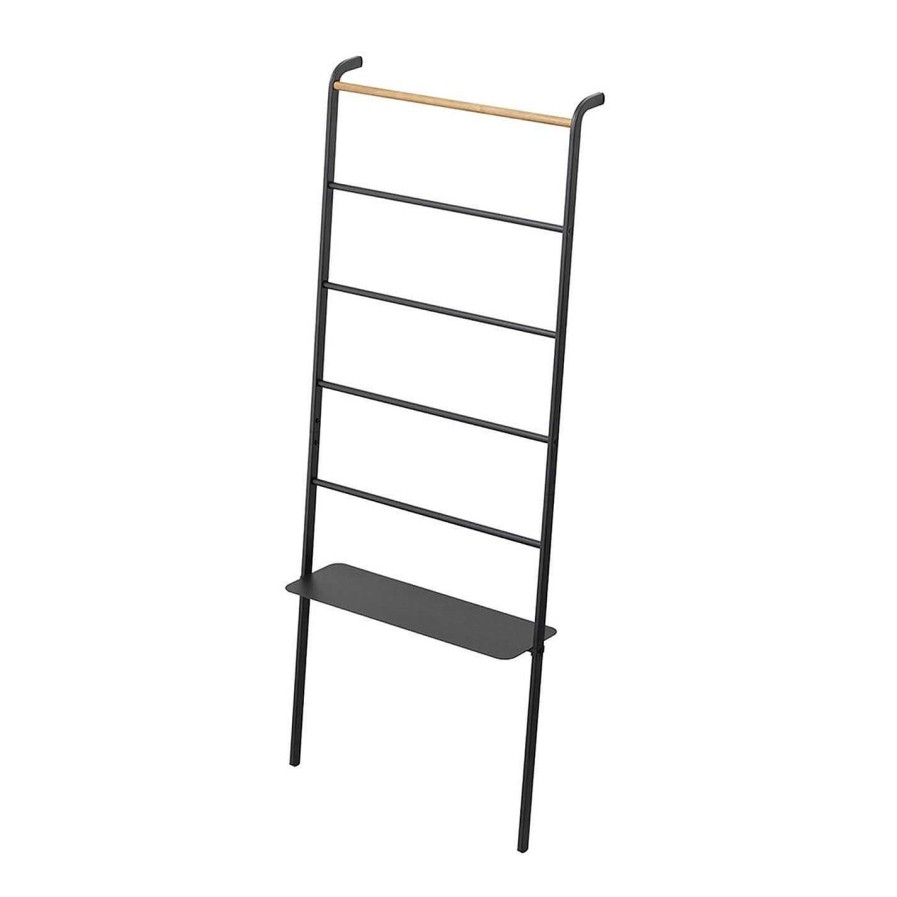 Yamazaki Bookcases & Shelving | Tower Ladder With Rack - Wide