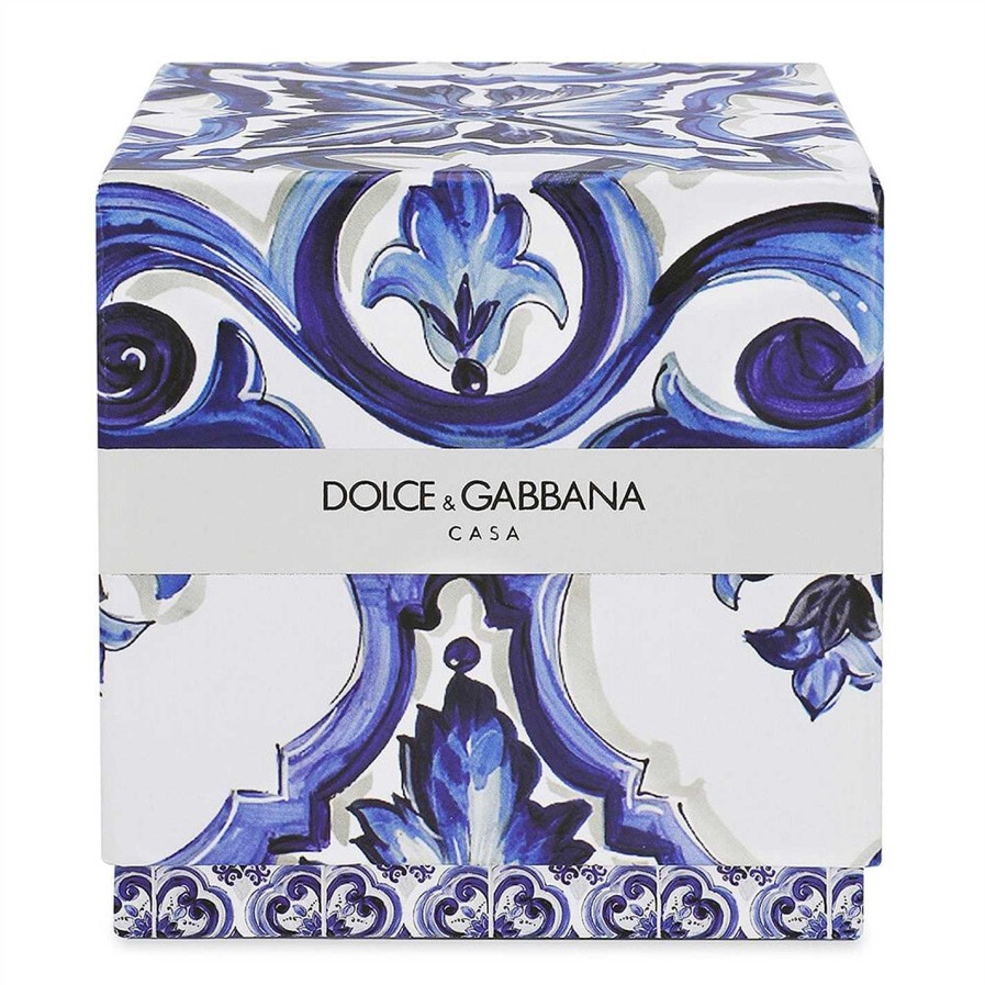 Dolce and Gabbana Casa Scented Candles | Blu Mediterraneo Scented Candle - Sicilian Neroli & Lemon - 250G