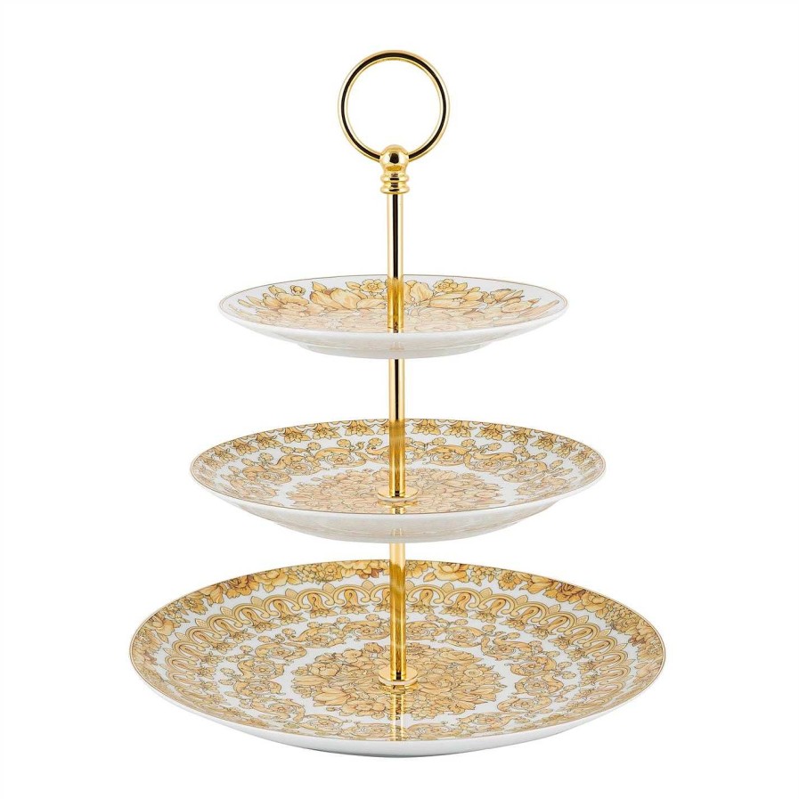 Versace Home Luxury Gifts | Medusa Rhapsody Cake Stand