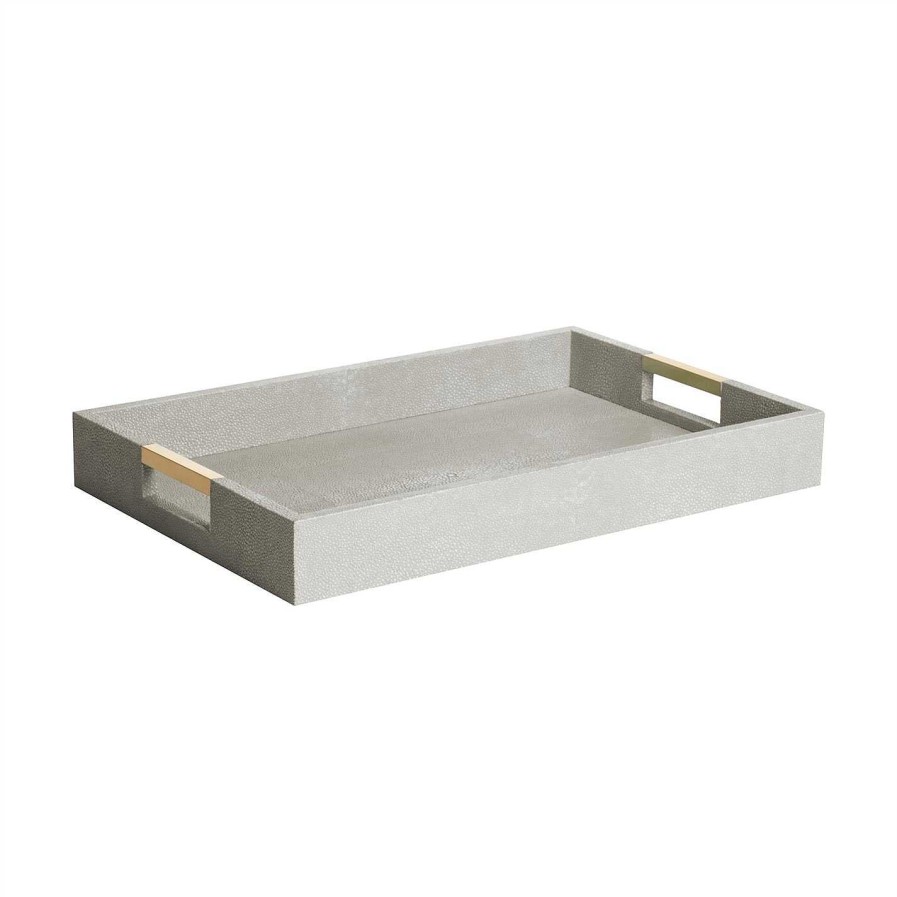 AERIN Trays | Shagreen Desk Tray