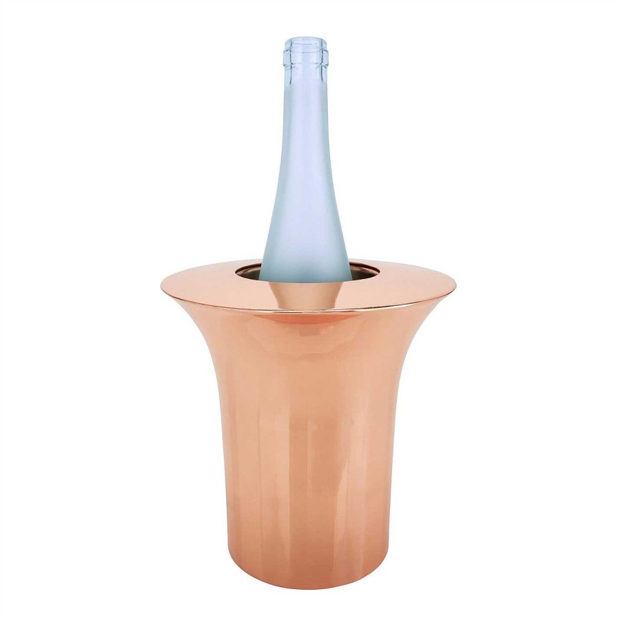 Tom Dixon Ice Buckets & Coolers | Plum Wine Copper Cooler