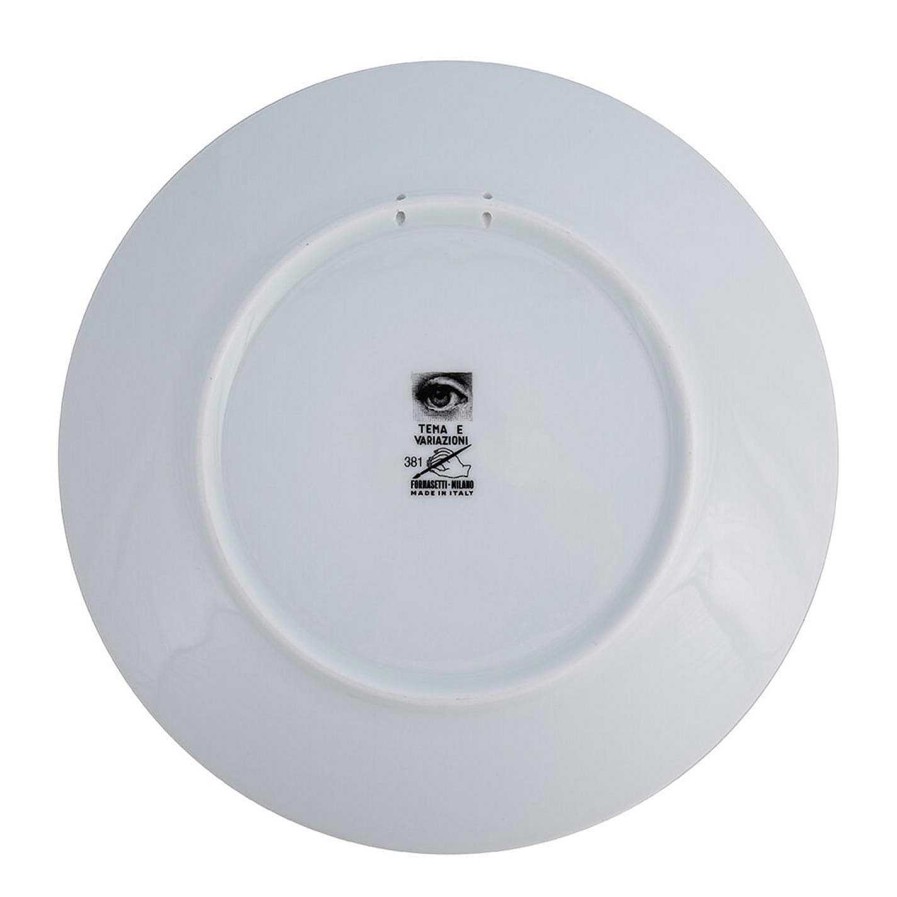 Fornasetti Wall Plates | Tema E Variazioni Wall Plate