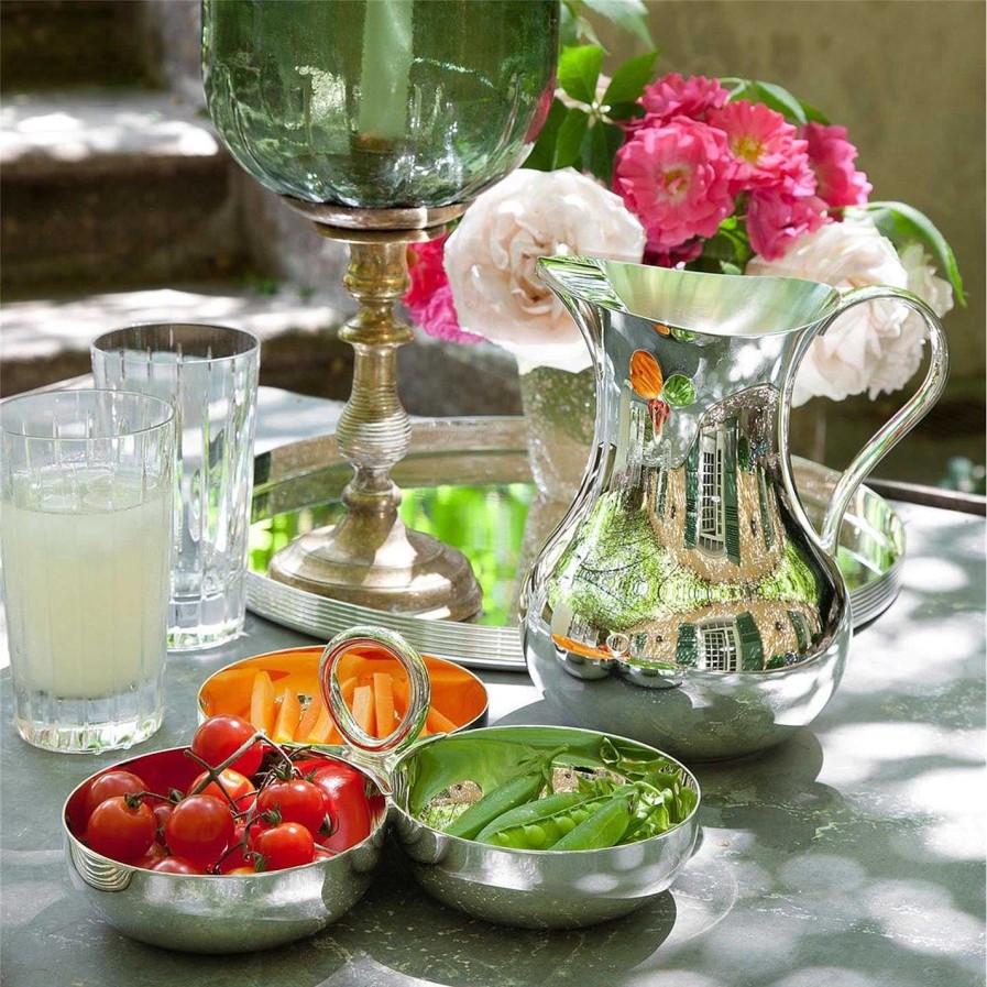 Christofle Decorative Bowls & Dishes | Vertigo 3 Part Snack Server