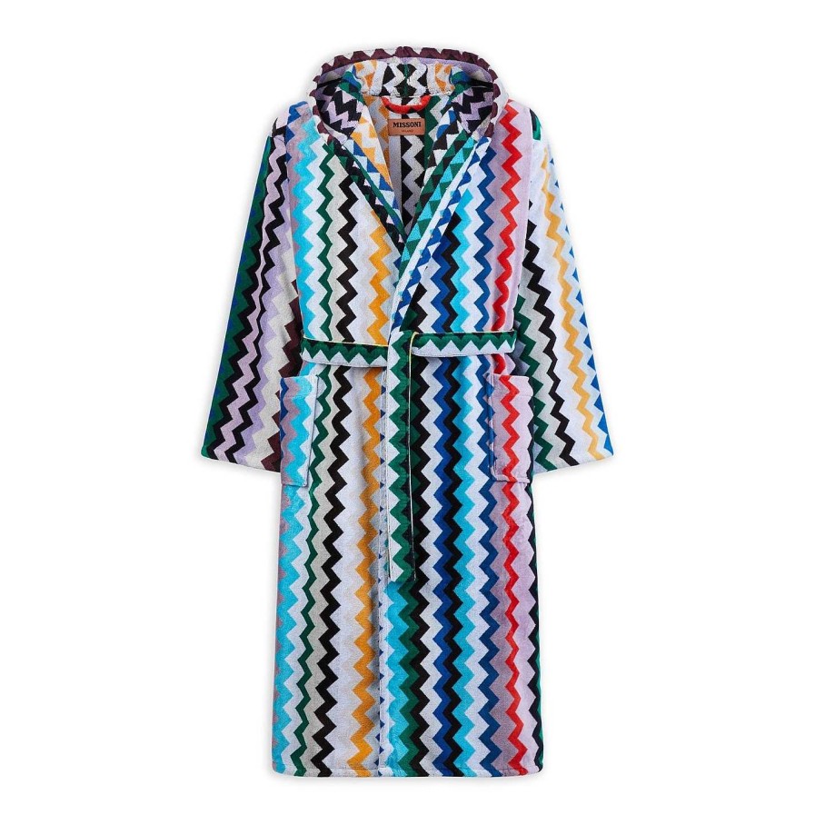 Missoni Home Collection Bathrobes & Dressing Gowns | Carlie Bathrobe With Hood - 100