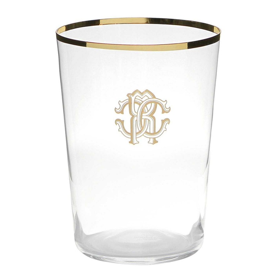 Roberto Cavalli Home Tumblers & Highballs | Monogram Highball Glasses - Set Of 6