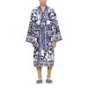 Dolce and Gabbana Casa Bathrobes & Dressing Gowns | Blu Mediterraneo Bathrobe - All Over Print