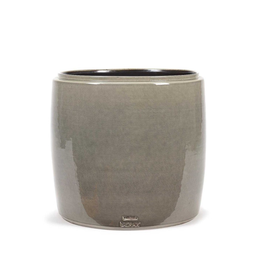 Serax Indoor Pots & Planters | Glazed Shades Flower Pot - Grey