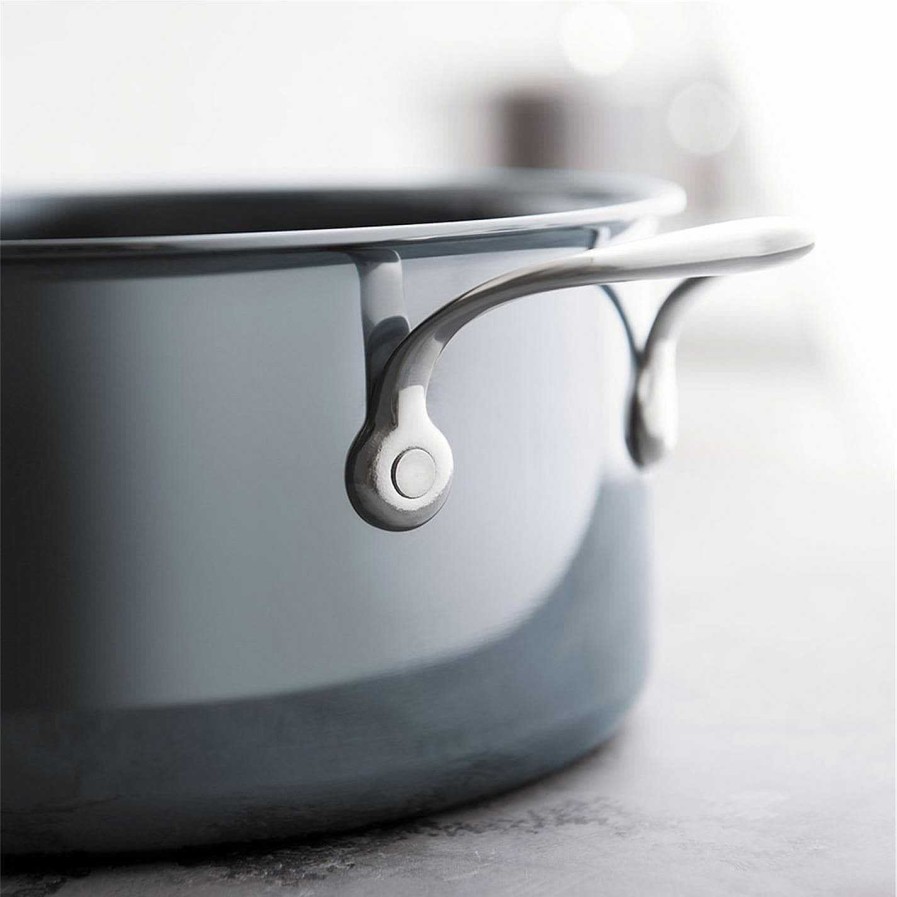 Hestan Pots & Pans | Nanobond Saucepan And Lid With Handles - 22Cm