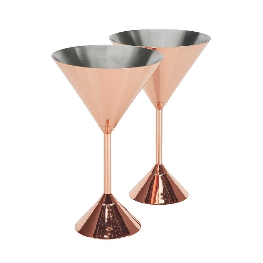 Tom Dixon Cocktail Glasses | Dixon Plum Martini Glasses - Set Of 2