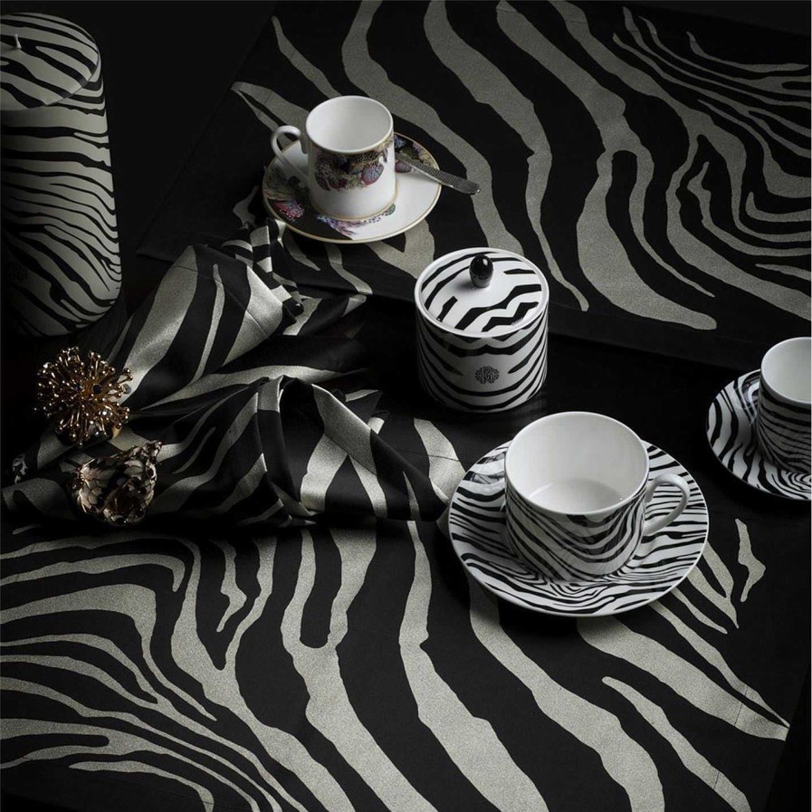 Roberto Cavalli Home Napkins | Zebrage Napkins - Set Of 2