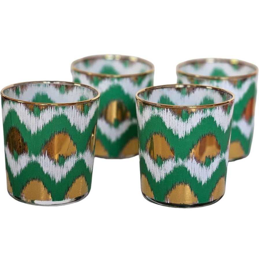 Les Ottomans Tumblers & Highballs | Ikat Tumbler