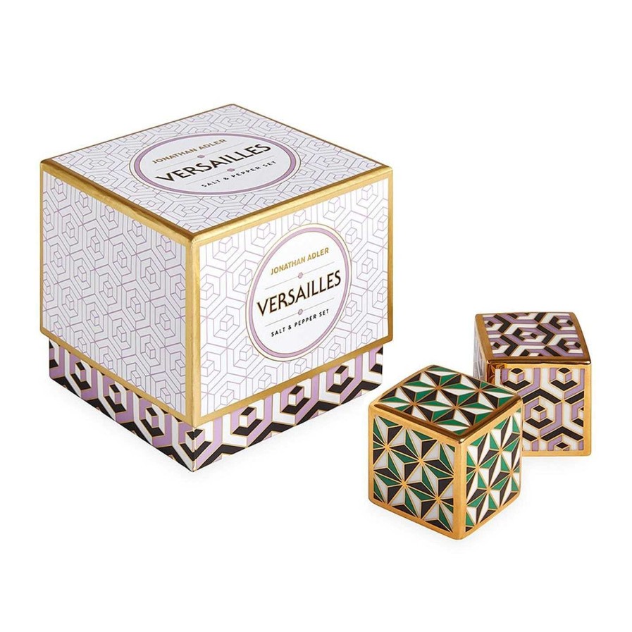 Jonathan Adler Salt & Pepper | Versailles Salt & Pepper Shakers - Multicolour