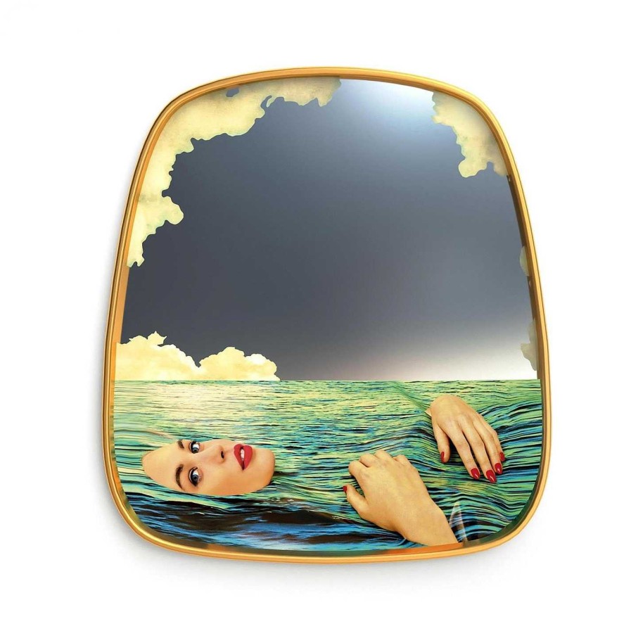 Seletti wears Toiletpaper Mirrors | Toiletpaper Mirror - Sea Girl