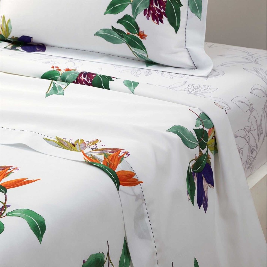 Yves Delorme Flat & Fitted Bed Sheets | Flat Sheet