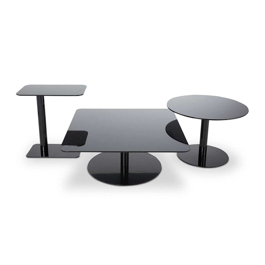 Tom Dixon Side Tables | Flash Rectangle Table