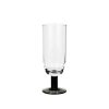 Broste Copenhagen Champagne Flutes & Saucers | Nordic Champagne Glass - Set Of 4