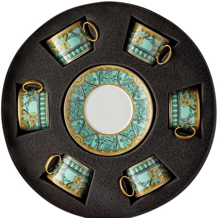 Versace Home New In | Cups & Saucers - Set Of 6