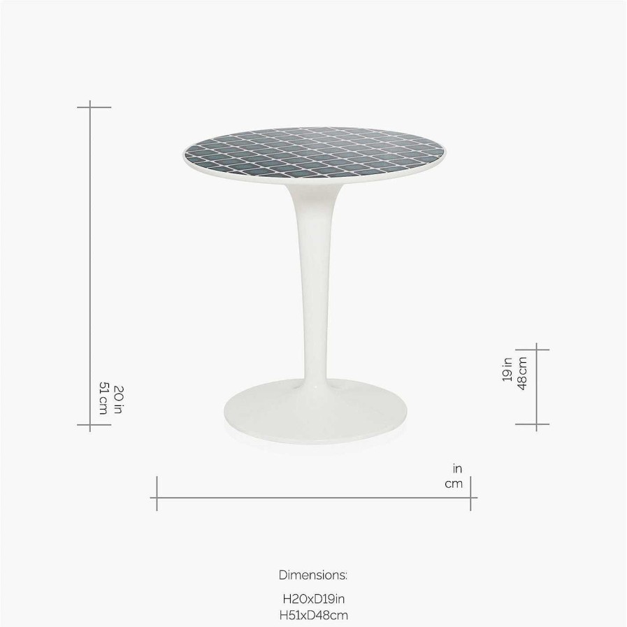 Kartell Side Tables | La Double J Tip Top Side Table