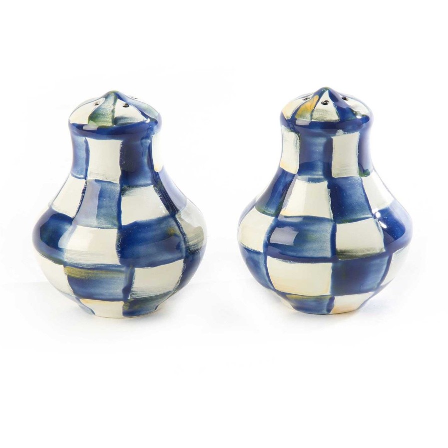 MacKenzie-Childs Salt & Pepper | Royal Check Salt And Pepper Shakers