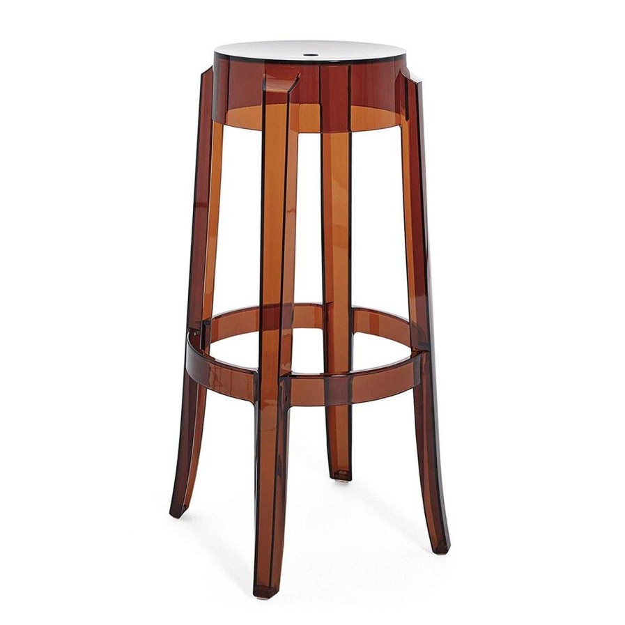 Kartell Bar Stools & Chairs | Charles Ghost Stool