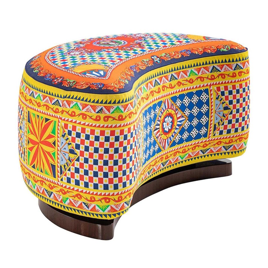 Dolce and Gabbana Casa Footstools Ottomans & Poufs | Planetario Mercurio Ottoman