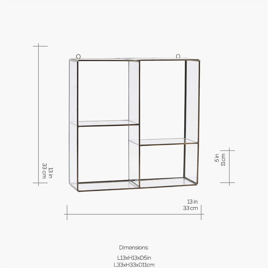 House Doctor Bookcases & Shelving | Hanging Wall Storage Unit