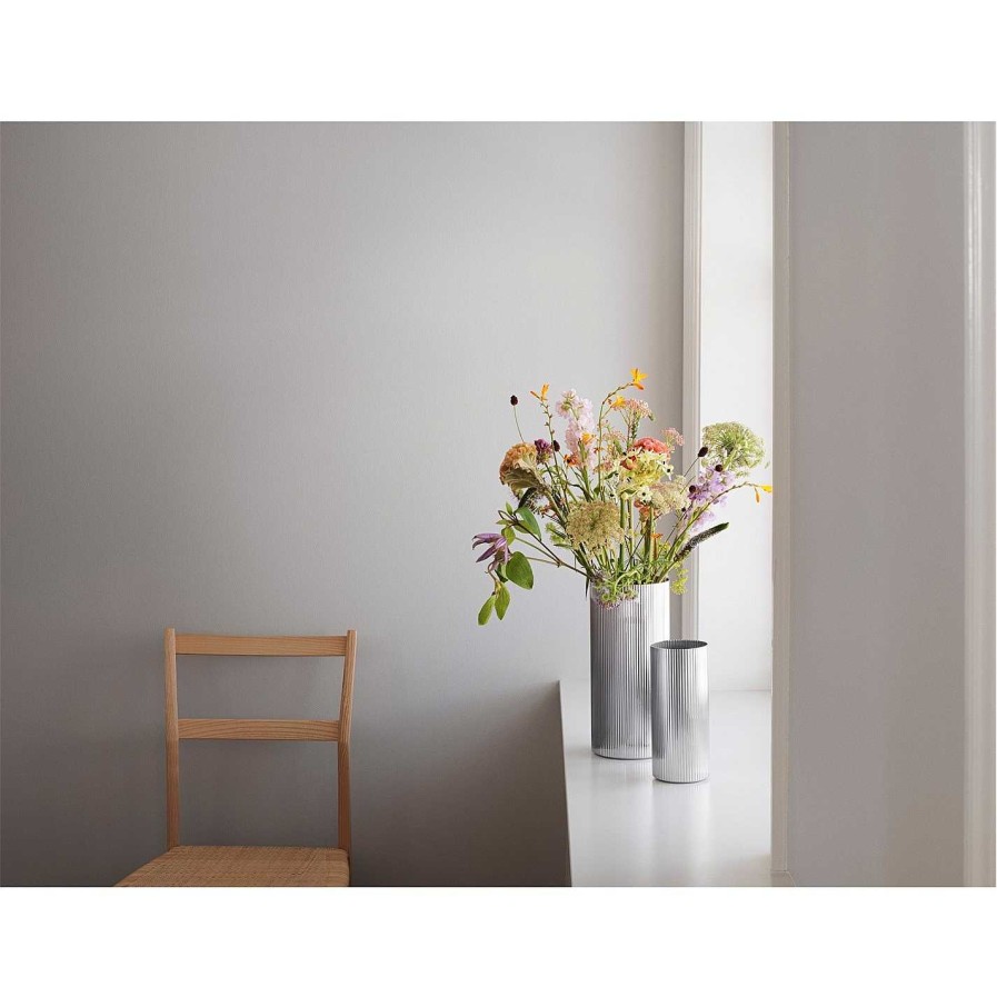 Georg Jensen Vases | Bernadotte Vase - Stainless Steel