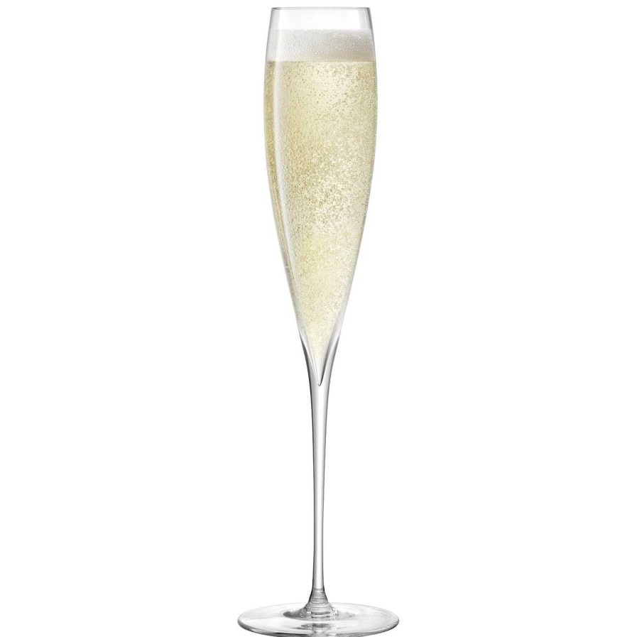 LSA Champagne Flutes & Saucers | Savoy Champagne Flute