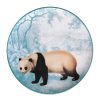 Les Ottomans Plates | La Menagerie Porcelain Plate - Panda